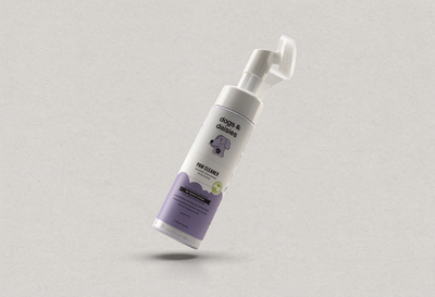 Mousse nettoyante pour pattes